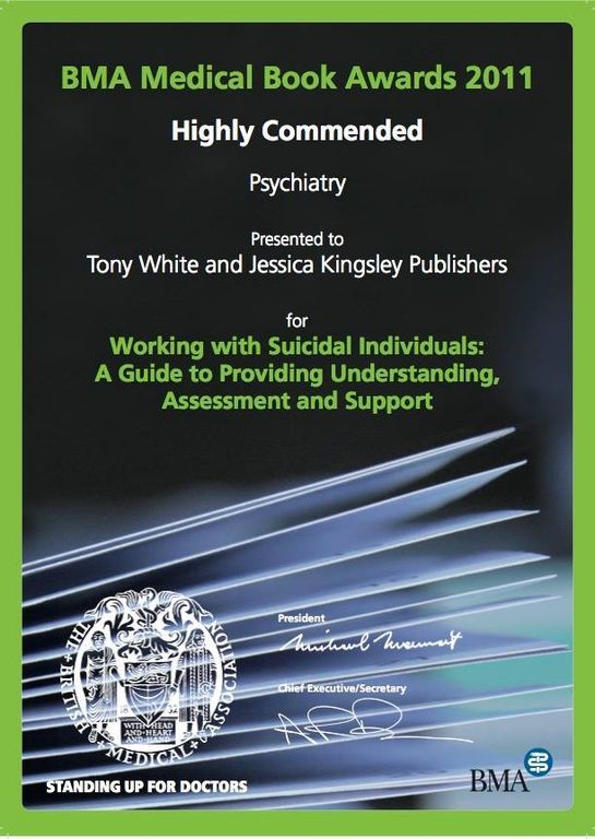 Тоні Вайт "Робота із суїцидальними особистостями. Керівництво до розуміння, оцінки та підтримки."
